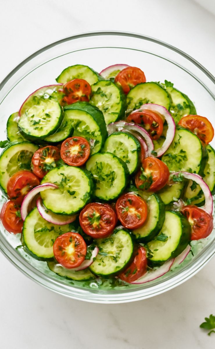 Texas de Brazil Cucumber Salad Recipe