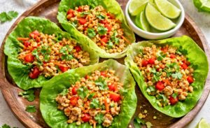 Thai Chicken Lettuce Wraps Recipe