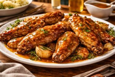 Turkey Wings with Gravy Recipe
