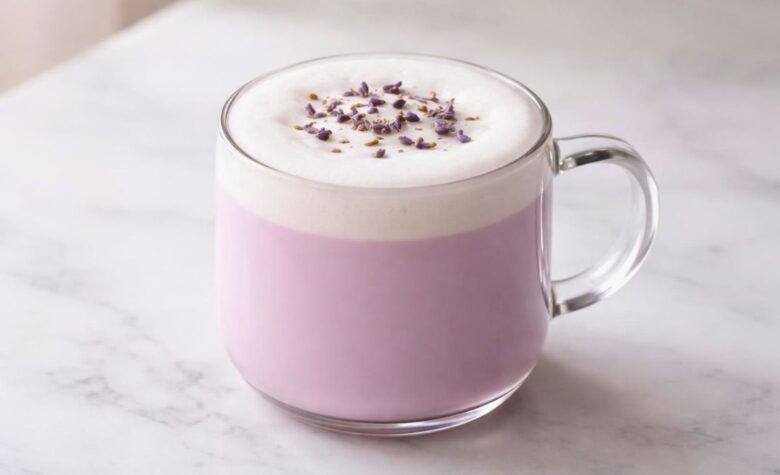 Cozy Lavender Milk Tea Latte Recipe