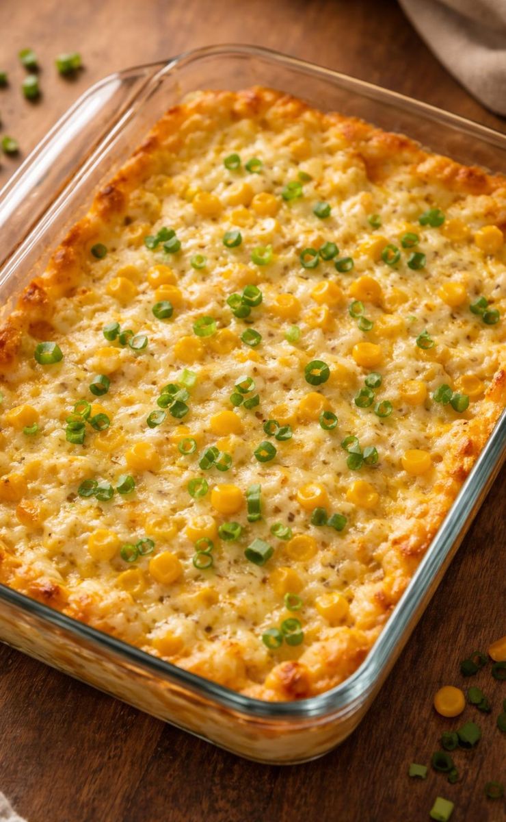Cream Cheese Corn Casserole Recipe