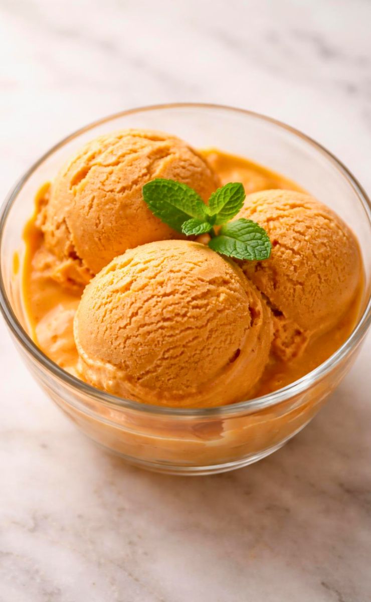 Creamy Thai Tea Ice Cream Recipe