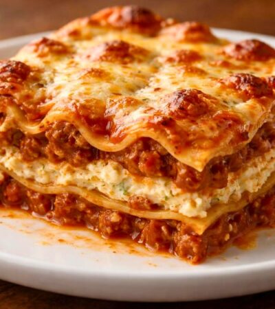 Easy Lasagna with Ricotta Cheese Recipe