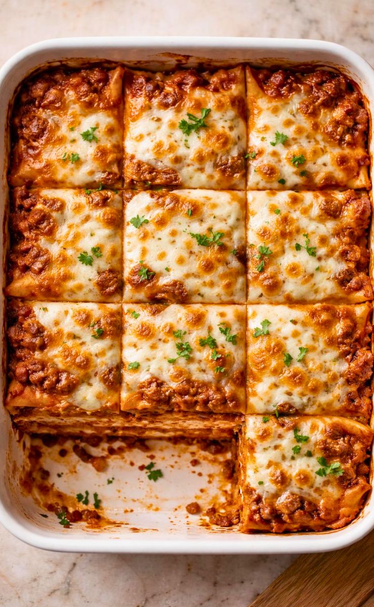 Easy Lasagna with Ricotta Cheese Recipe