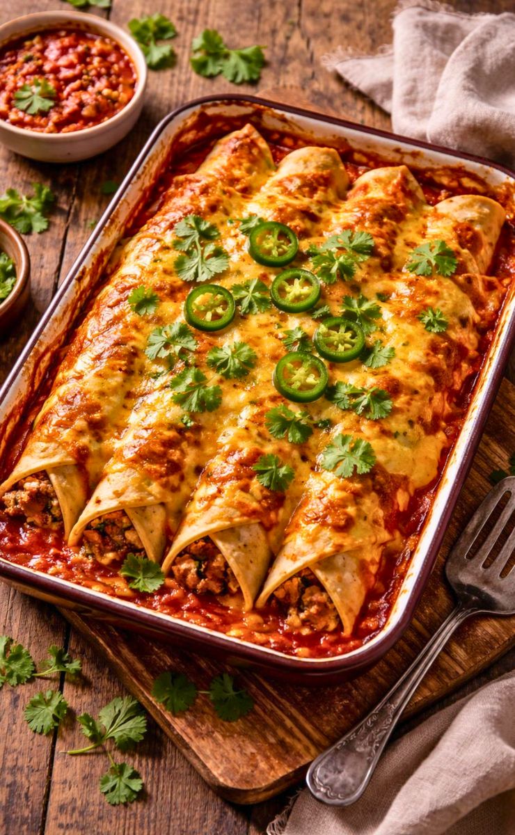 Hairy Bikers Beef Enchiladas Recipe