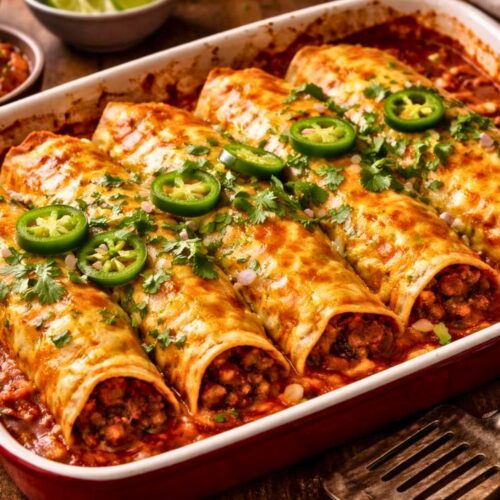 Hairy Bikers Beef Enchiladas Recipe