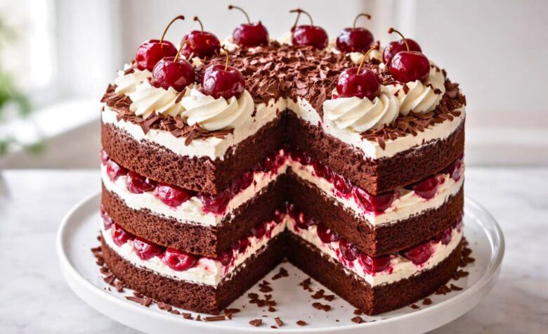 Hairy Bikers Black Forest Cake Recipe