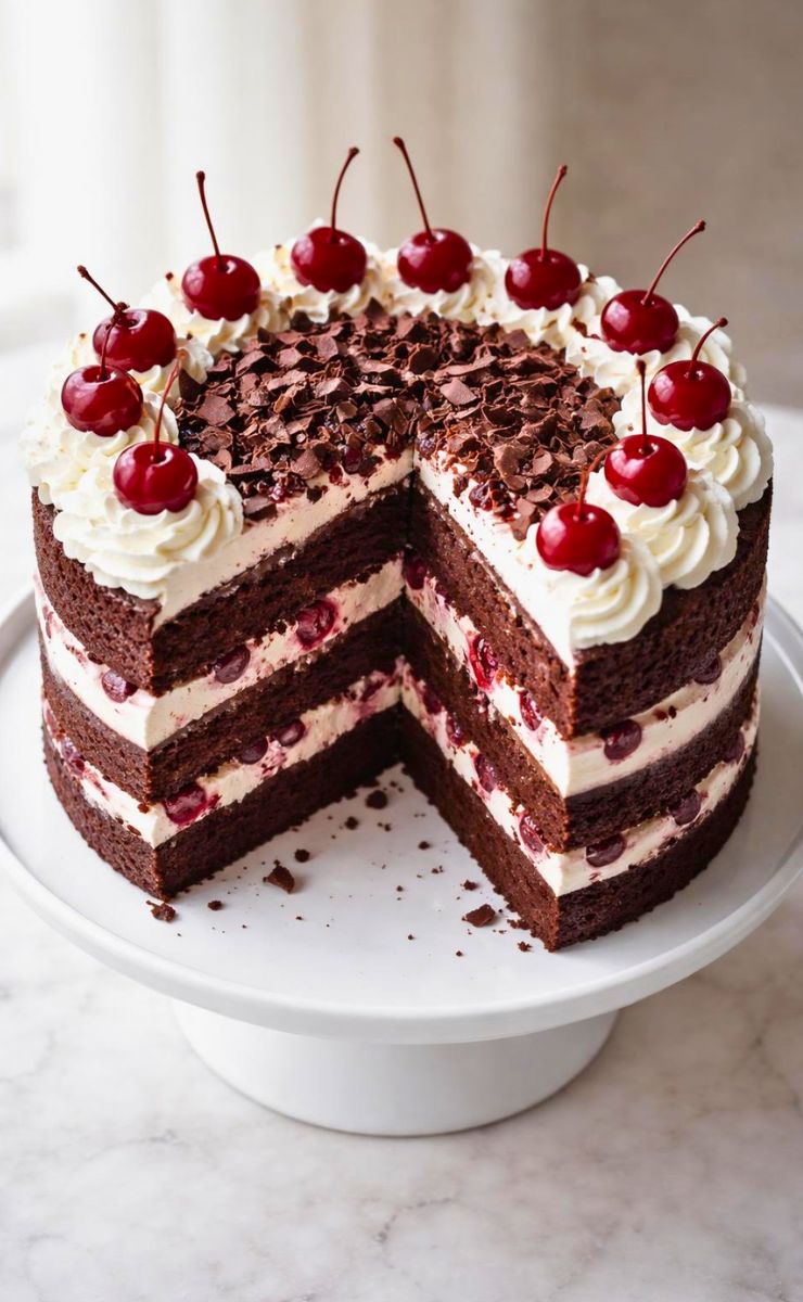 Hairy Bikers Black Forest Cake Recipe