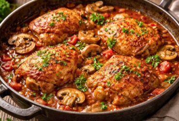 Hairy Bikers Chicken Chasseur Recipe
