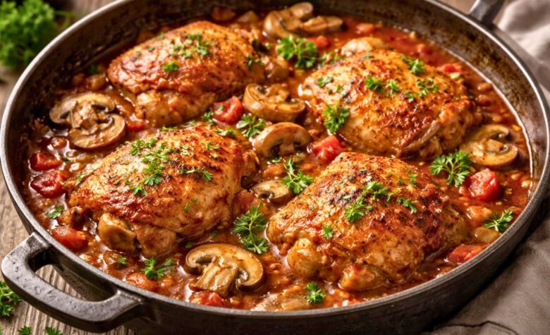 Hairy Bikers Chicken Chasseur Recipe