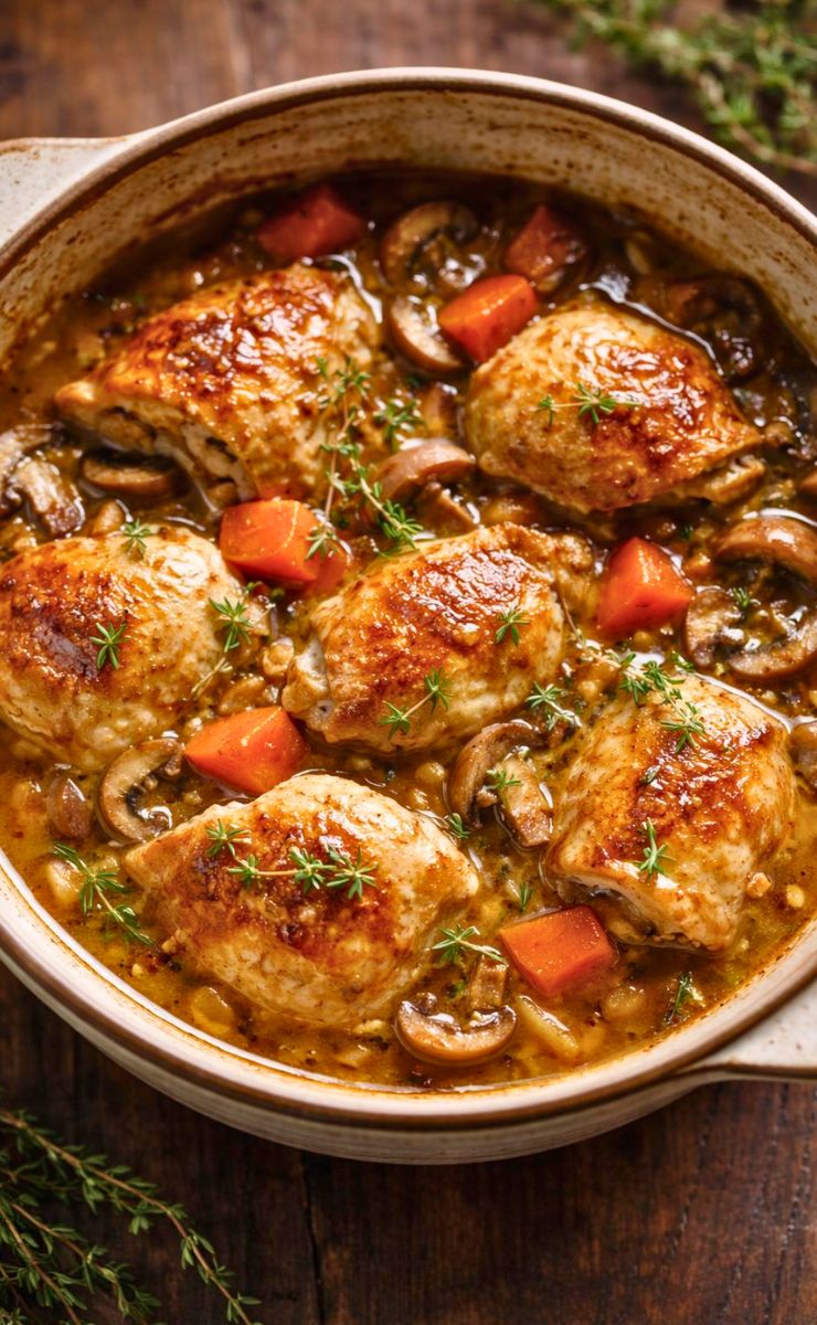 Hairy Bikers Chicken Cider Casserole Recipe
