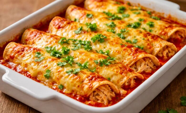 Hairy Bikers Chicken Enchiladas Recipe