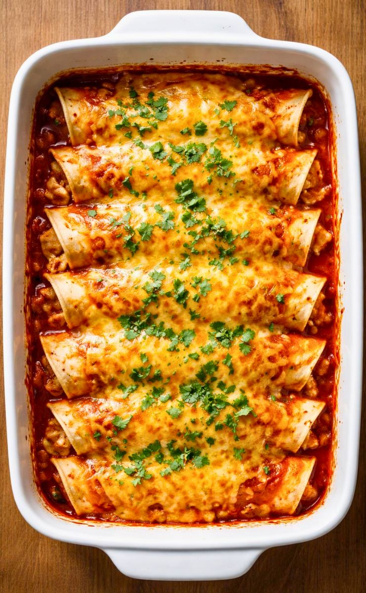 Hairy Bikers Chicken Enchiladas Recipe
