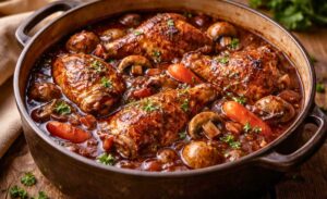 Hairy Bikers Coq au Vin Recipe