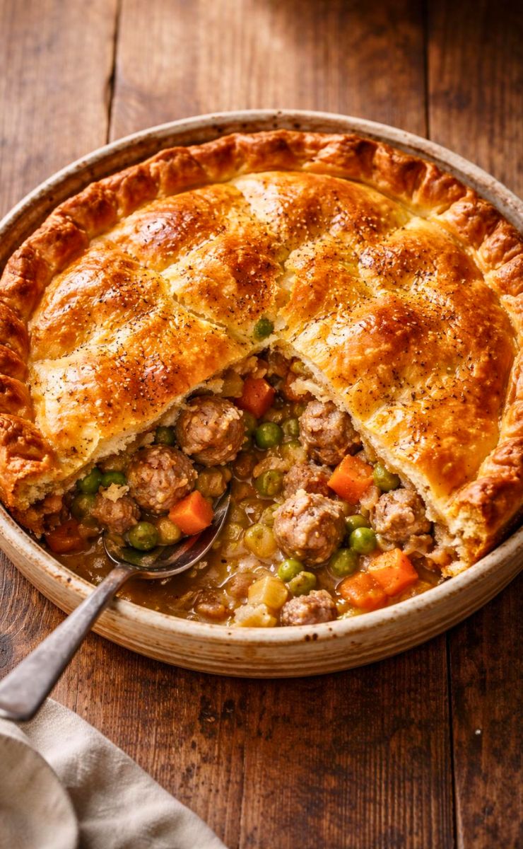 Hairy Bikers Cumberland Sausage Pie Recipe