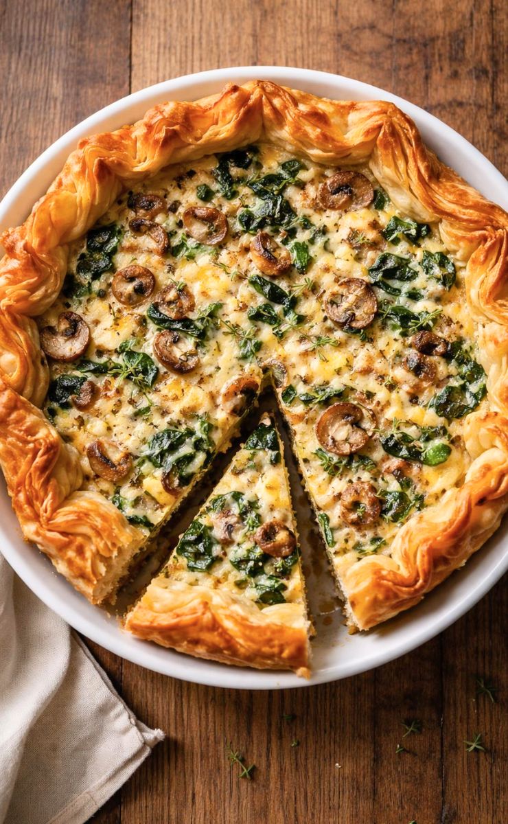 Hairy Bikers Filo Pastry Quiche Recipe