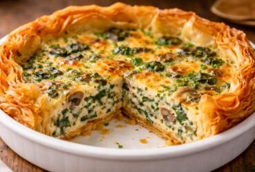 Hairy Bikers Filo Pastry Quiche Recipe