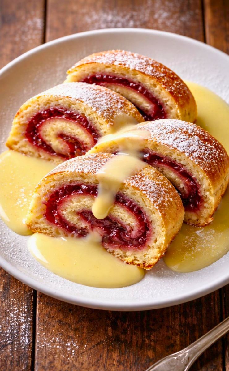 Hairy Bikers Jam Roly Poly Recipe