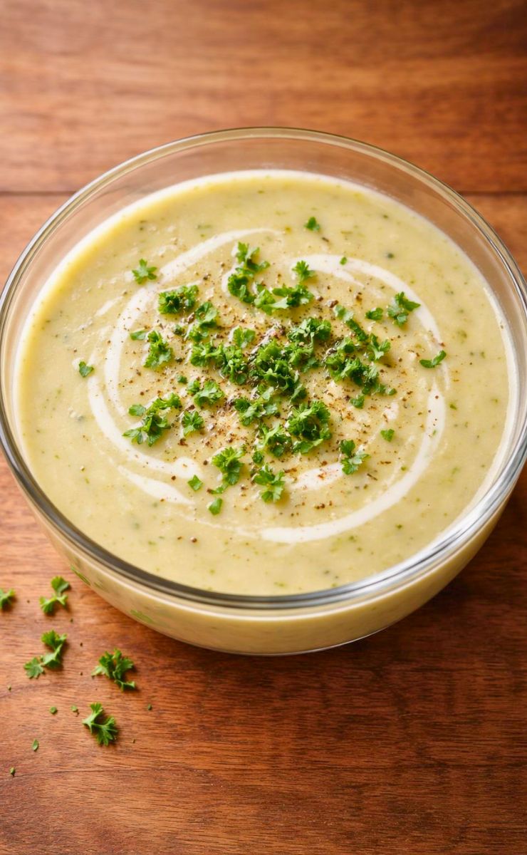 Hairy Bikers Leek and Potato Soup with Milk Recipe