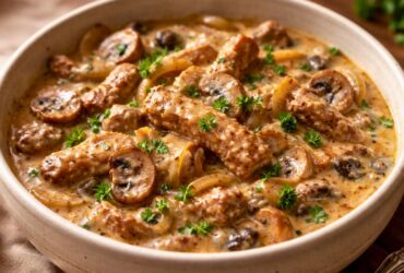 Hairy Bikers Pork Stroganoff Recipe