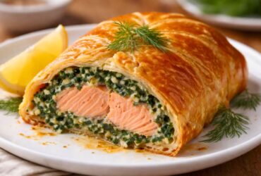 Hairy Bikers Salmon And Spinach En Croute Recipe