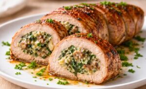 Hairy Bikers Stuffed Pork Tenderloin Recipe
