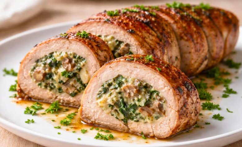 Hairy Bikers Stuffed Pork Tenderloin Recipe