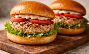 Hairy Bikers Turkey Burgers Recipe