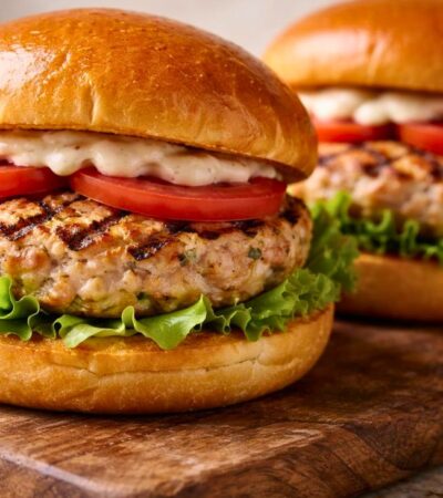 Hairy Bikers Turkey Burgers Recipe