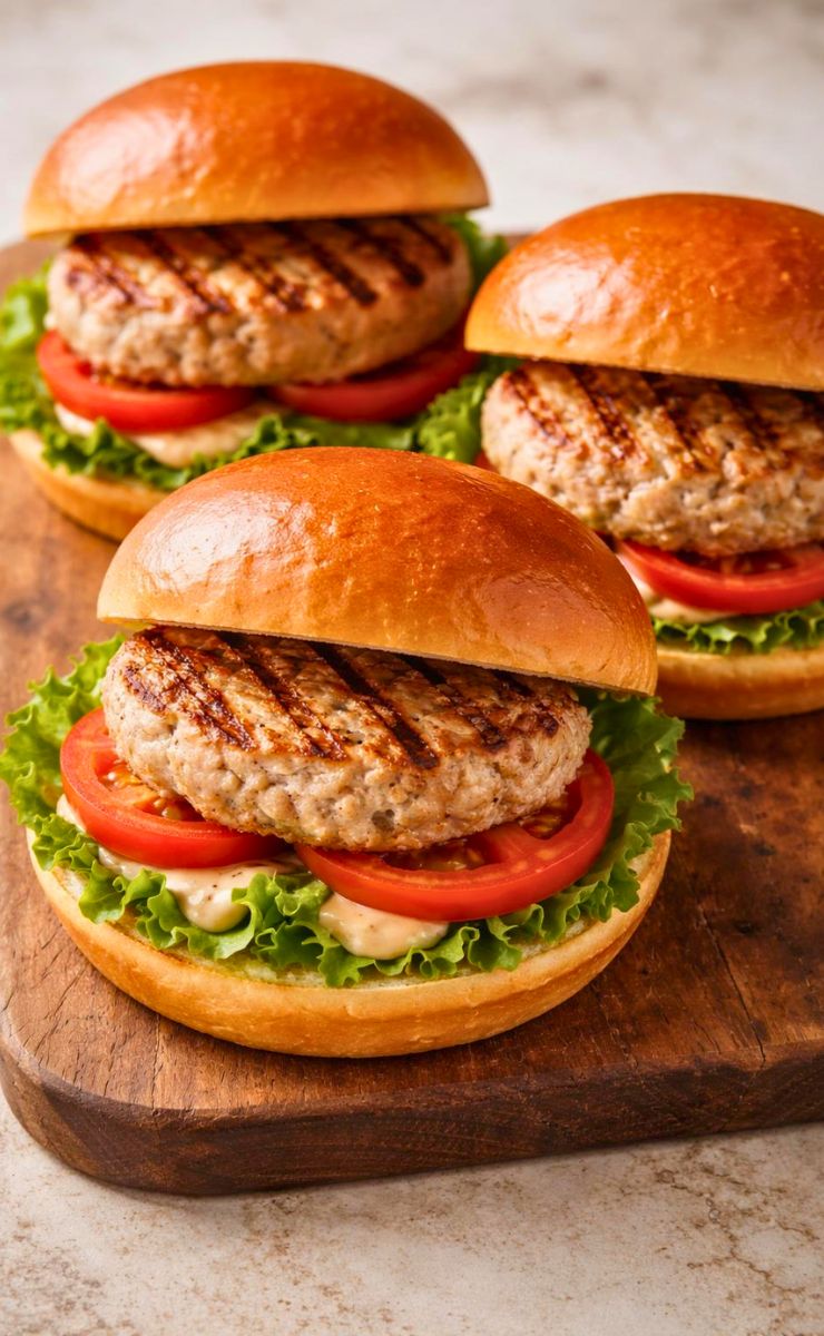Hairy Bikers Turkey Burgers Recipe