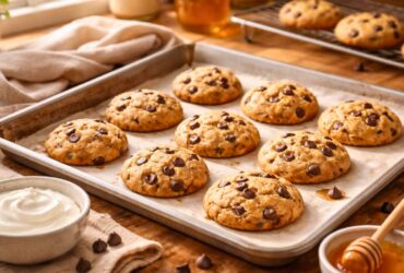 High-Protein Chocolate Chip Yogurt Cookies Recipe