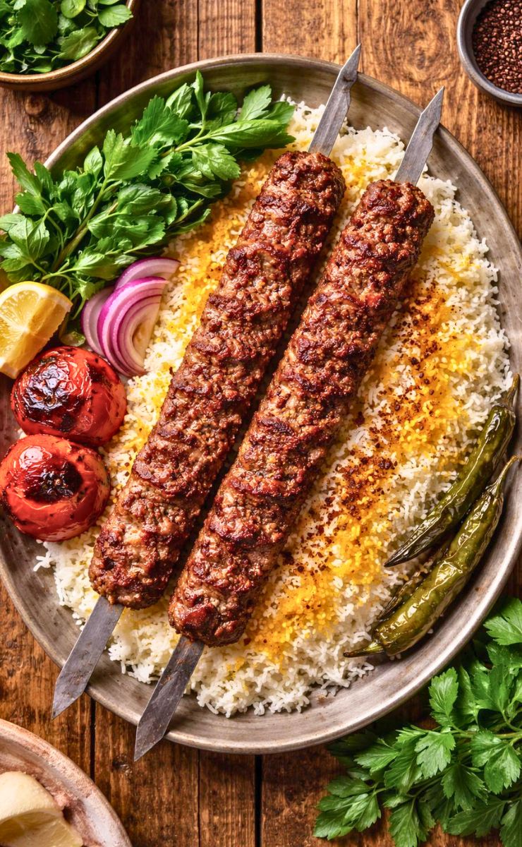 Iranian Chelo Kebab Recipe