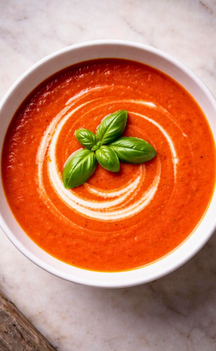 James Martin Tomato And Red Pepper Soup Recipe