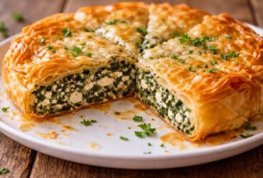 Jamie Oliver Feta Spinach Filo Pie Recipe