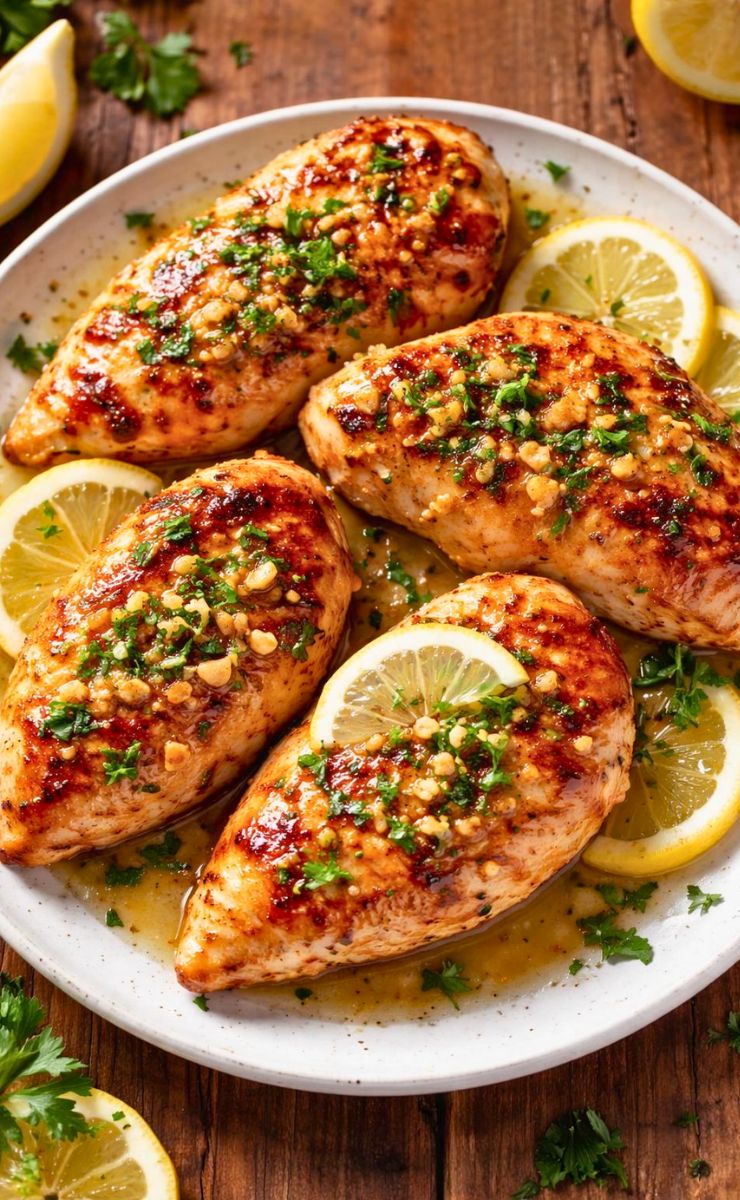 Lemon Garlic Chicken Longhorn Recipe