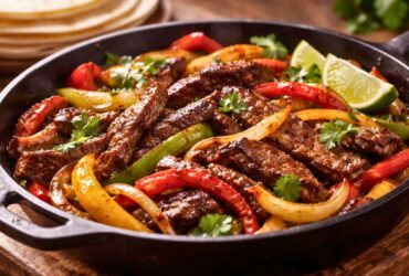Lupe Tortilla Beef Fajitas Recipe