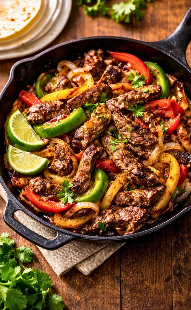 Lupe Tortilla Beef Fajitas Recipe