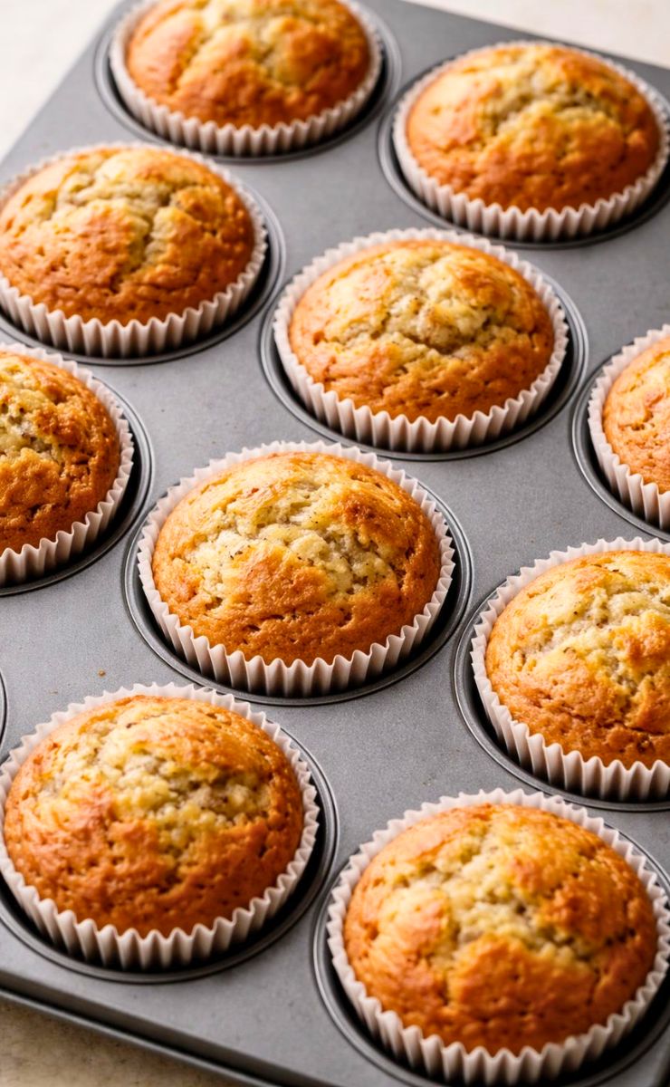 Mary Berry Banana Muffins Recipe