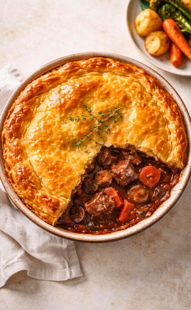 Mary Berry Beef Bourguignon Pie Recipe