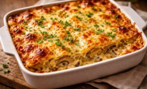 Mary Berry Chicken and Mushroom Lasagne Recipe