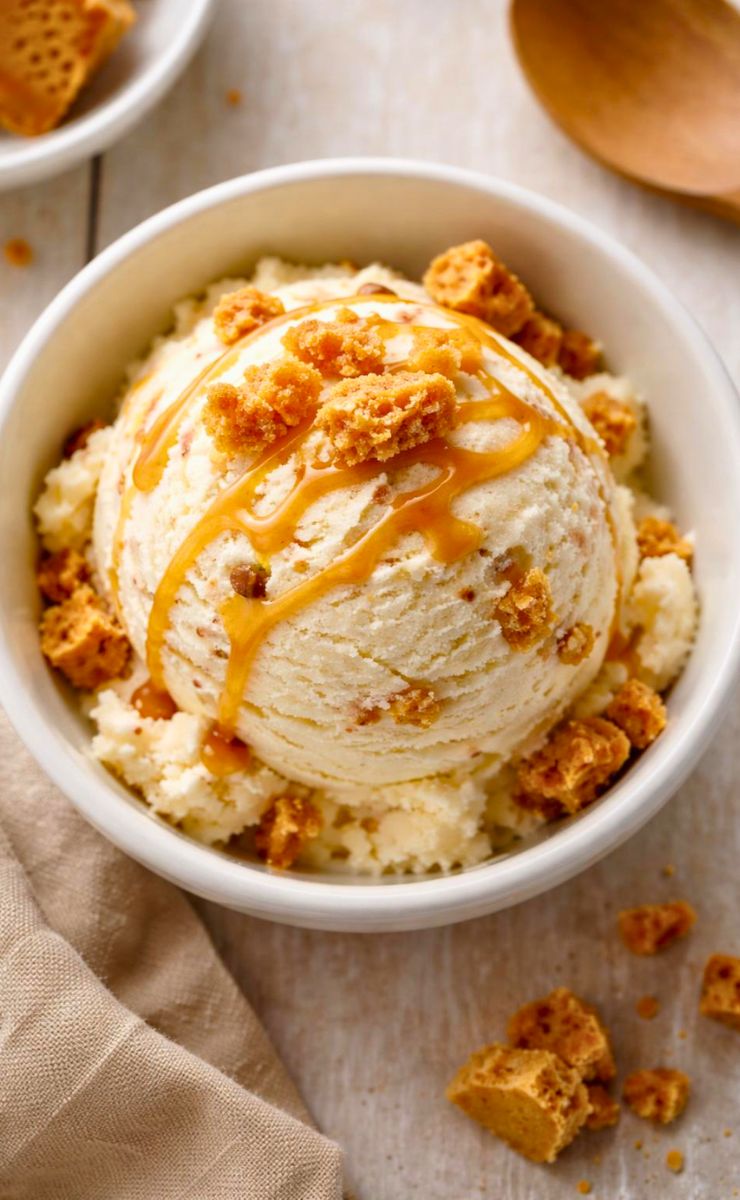 Mary Berry Ice Cream Honeycomb Recipe