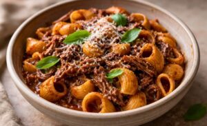 North Italia Braised Short Rib Lumache Recipe