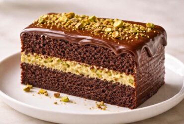 Pistachio Truffle Cake Recipe