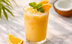 Refreshing Coconut Orange Drink Recipe