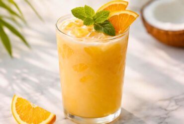 Refreshing Coconut Orange Drink Recipe