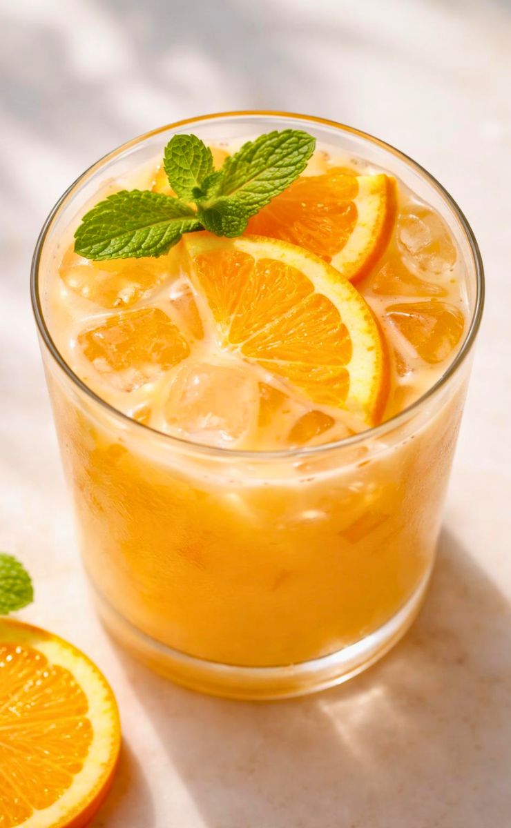 Refreshing Coconut Orange Drink Recipe