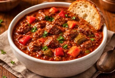 Slow Cooker No Bean Chili Recipe