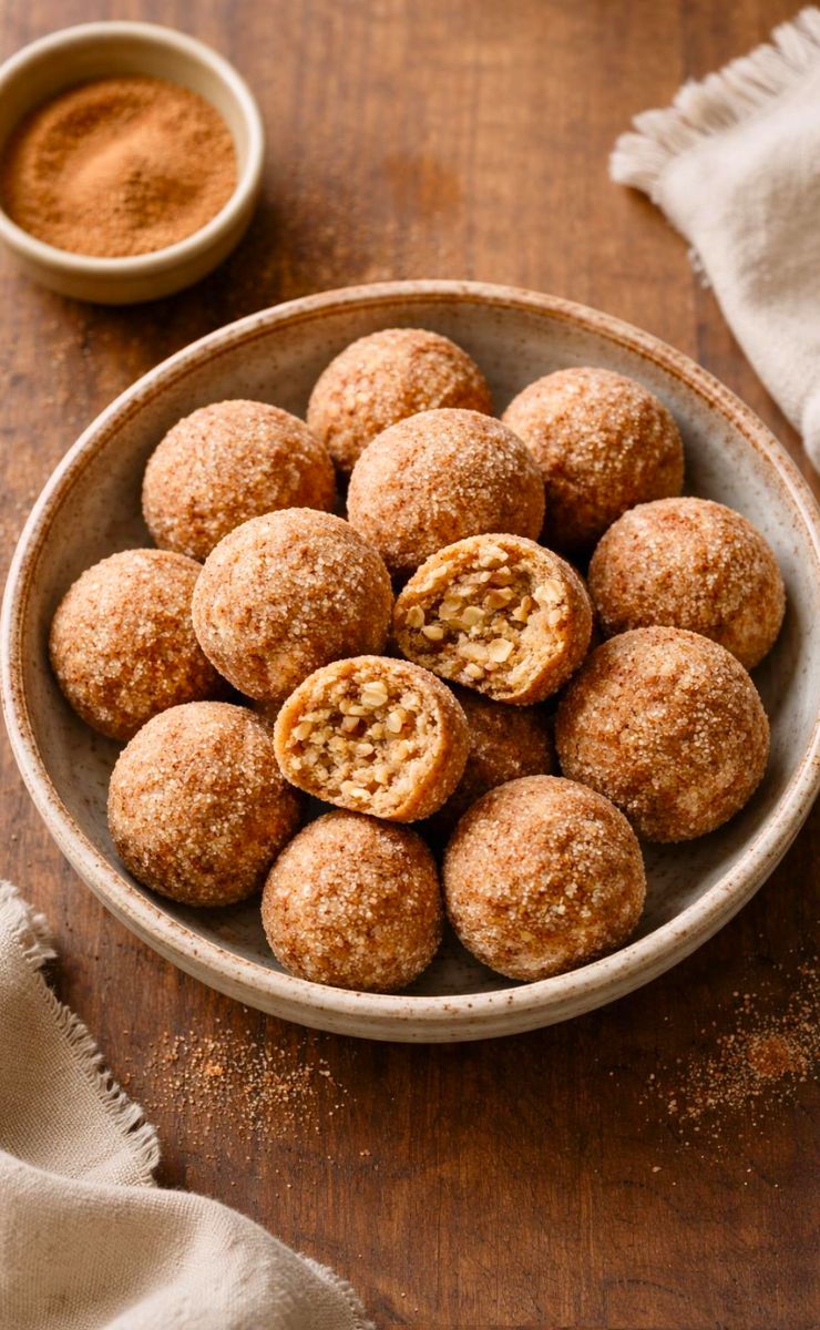 Snickerdoodle Energy Balls Recipe