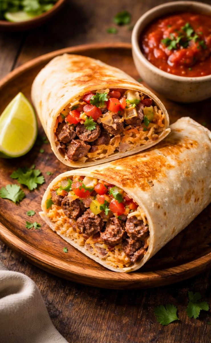 Taco Truck Carne Asada Burrito Recipe