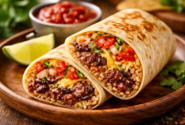 Taco Truck Carne Asada Burrito Recipe